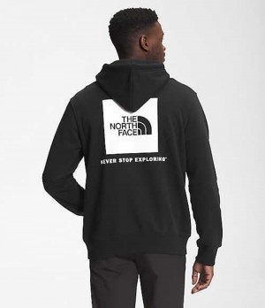 Sudadera con Capucha The North Face Box NSE Hombre Negras Blancas | 6891437-XY