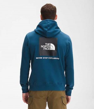 Sudadera con Capucha The North Face Box NSE Hombre Azules Negras | 2087561-PI