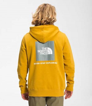 Sudadera con Capucha The North Face Box NSE Hombre Amarillo | 7925463-VL