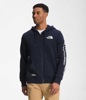 Sudadera con Capucha The North Face Brand Proud Hombre Azul Marino | 0817294-FU