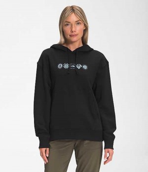 Sudadera con Capucha The North Face Himalayan Mujer Negras | 6014387-EM