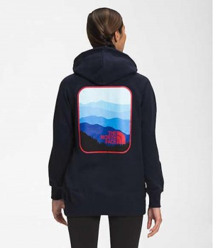 Sudadera con Capucha The North Face Parks Mujer Azul Marino | 4301759-AD