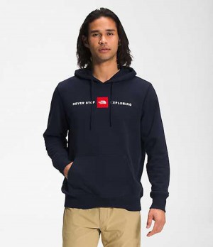 Sudadera con Capucha The North Face Red's Pullover Hombre Azul Marino | 8375026-ER