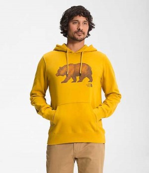 Sudadera con Capucha The North Face TNF™ Bear Hombre Amarillo | 7598402-VR