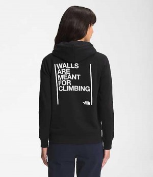 Sudadera con Capucha The North Face Walls Mujer Negras | 7692341-FR