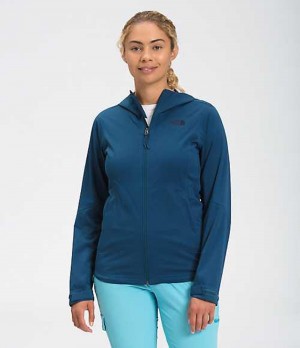 Windbreaker The North Face Allproof Stretch Mujer Azules | 4591268-LD