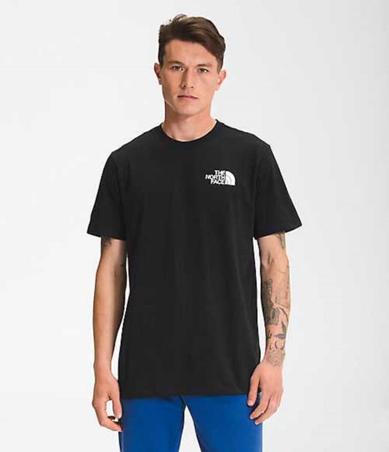 Camiseta The North Face Bear NSE Hombre Negras | 1408937-BD