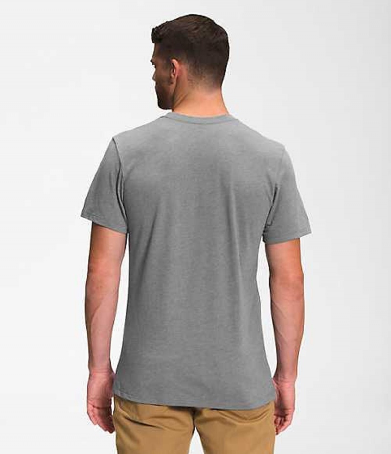 Camiseta The North Face Bearscape Hombre Gris Multicolor | 1452637-AZ