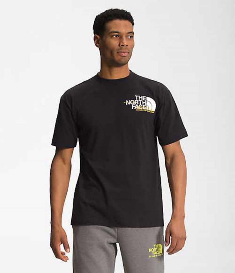 Camiseta The North Face Coordinates Hombre Negras | 7129085-IK