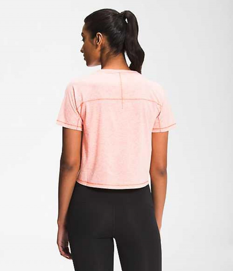 Camiseta The North Face EA Dawndream Mujer Naranjas | 1258934-JZ