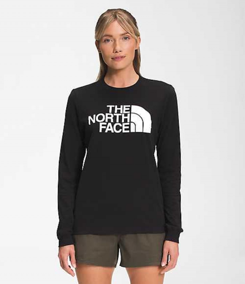 Camiseta The North Face Half Dome Mujer Negras | 9065437-ES