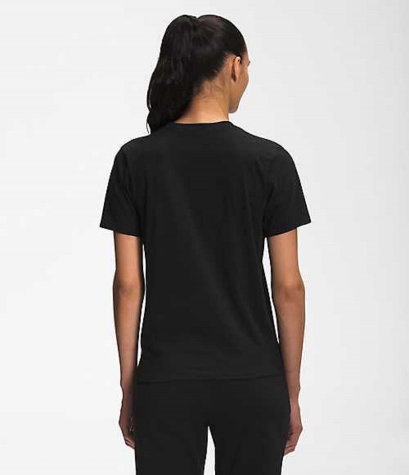 Camiseta The North Face Half Dome Mujer Negras | 2301587-EQ