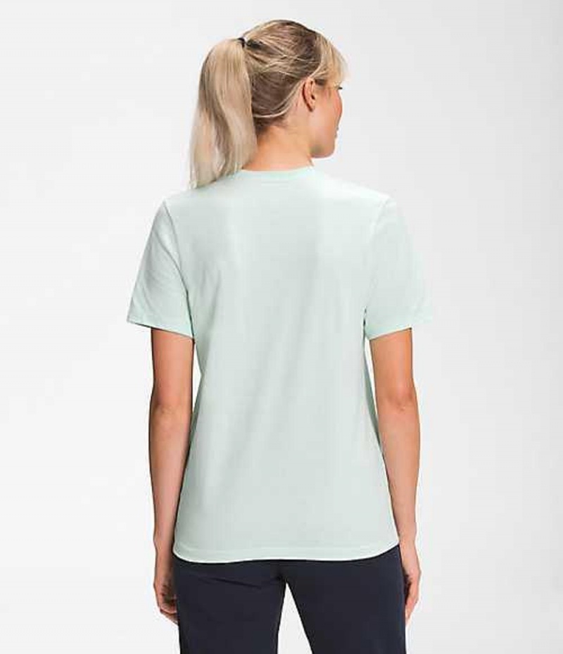 Camiseta The North Face Half Dome Mujer Blancas | 0765819-IH