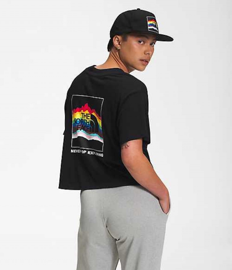 Camiseta The North Face Pride Hombre Negras | 7035142-YX