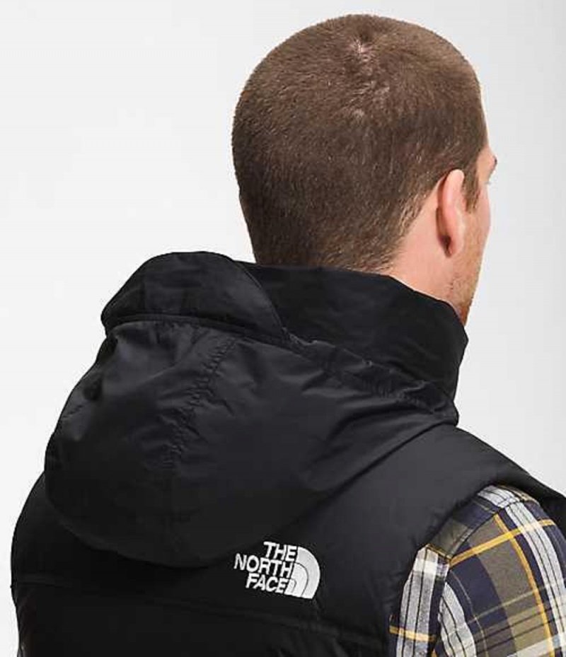 Chaleco The North Face 1996 Retro Nuptse Hombre Negras | 8120743-HW