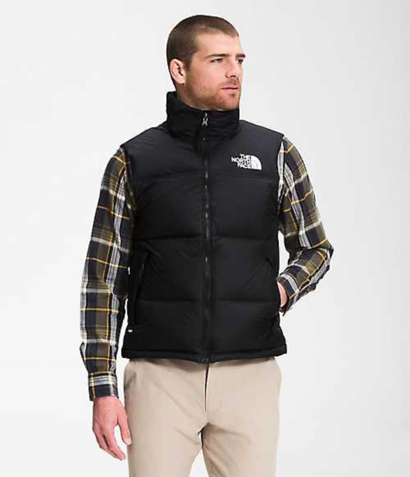 Chaleco The North Face 1996 Retro Nuptse Hombre Negras | 8120743-HW