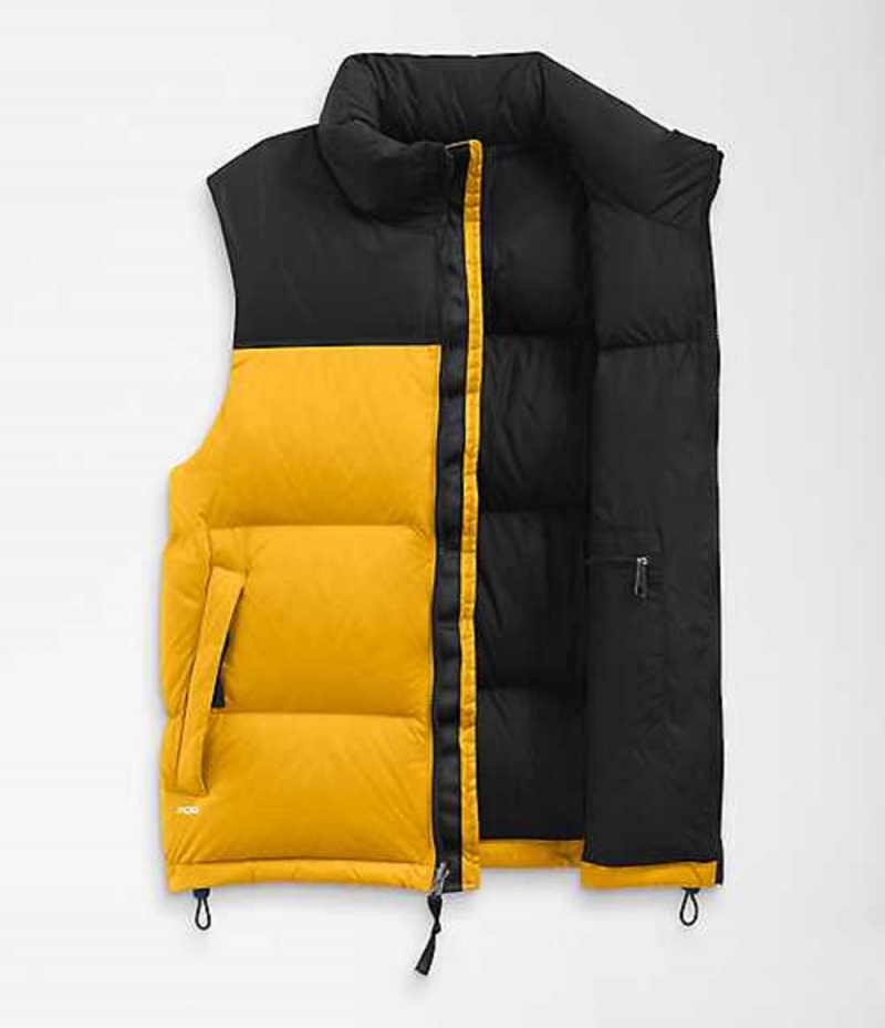 Chaleco The North Face 1996 Retro Nuptse Hombre Amarillo | 9513842-WN