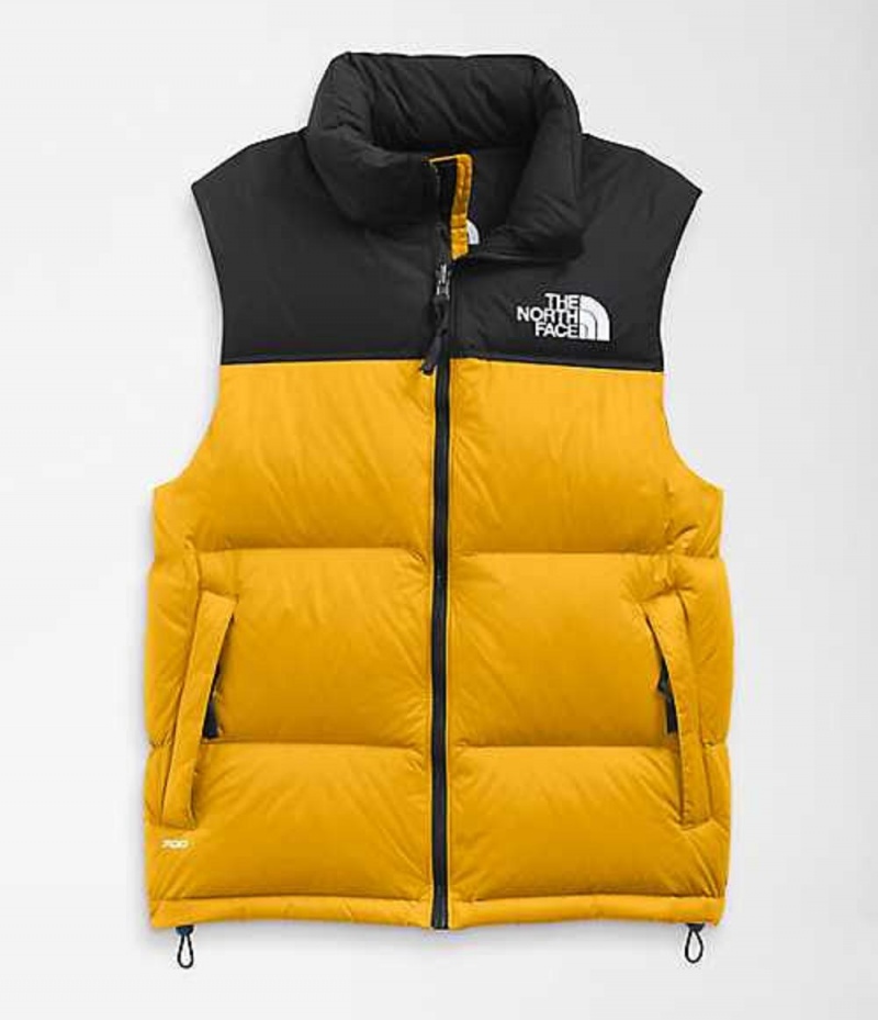 Chaleco The North Face 1996 Retro Nuptse Hombre Amarillo | 9513842-WN