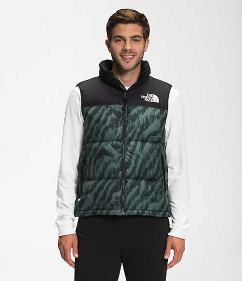 Chaleco The North Face 1996 Retro Nuptse Hombre Verde | 5406793-EV