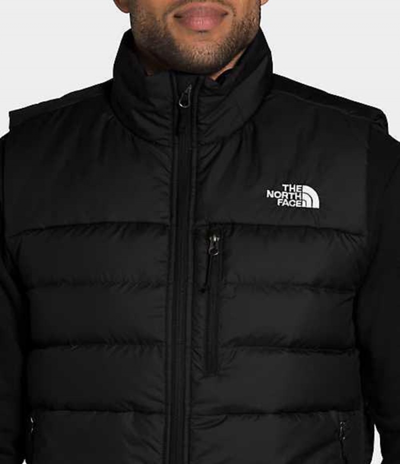 Chaleco The North Face Aconcagua Hombre Negras | 7854013-FE