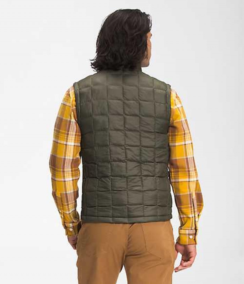 Chaleco The North Face ThermoBall™ Eco Hombre Gris Marrones Verde | 7305986-UQ