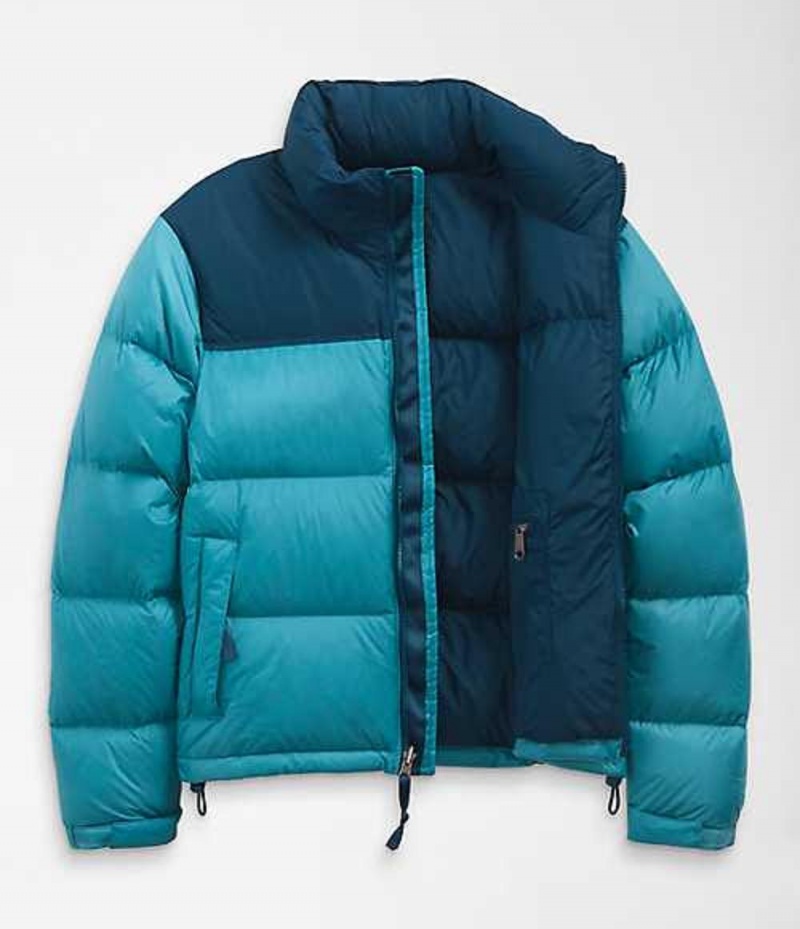 Chaqueta Plumas The North Face 1996 Retro Nuptse Mujer Azules | 7283594-DN