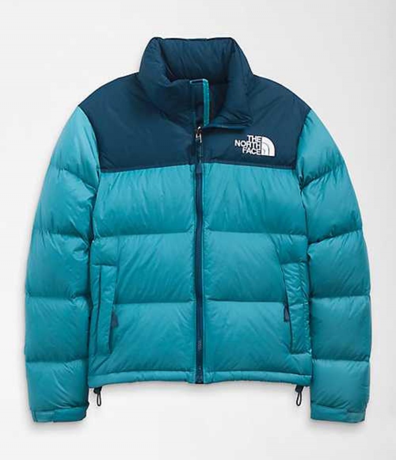 Chaqueta Plumas The North Face 1996 Retro Nuptse Mujer Azules | 7283594-DN