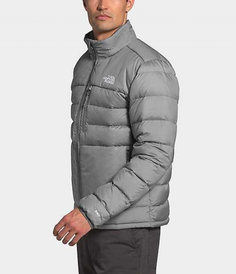 Chaqueta Plumas The North Face Aconcagua Hombre Gris | 4952683-HL