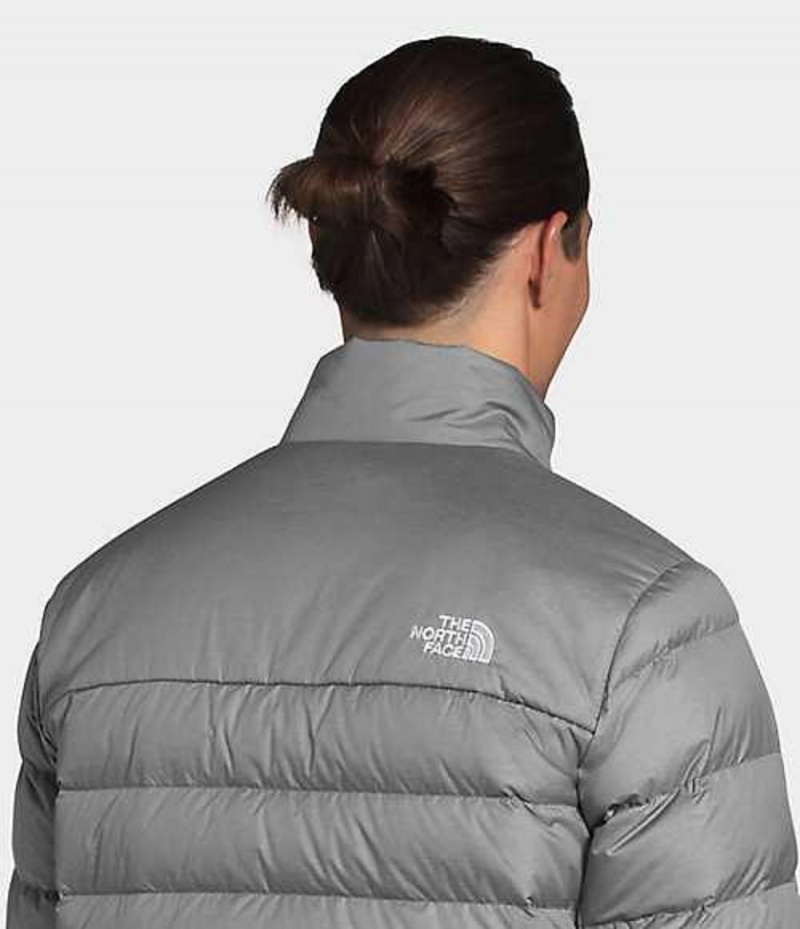 Chaqueta Plumas The North Face Aconcagua Hombre Gris | 4952683-HL