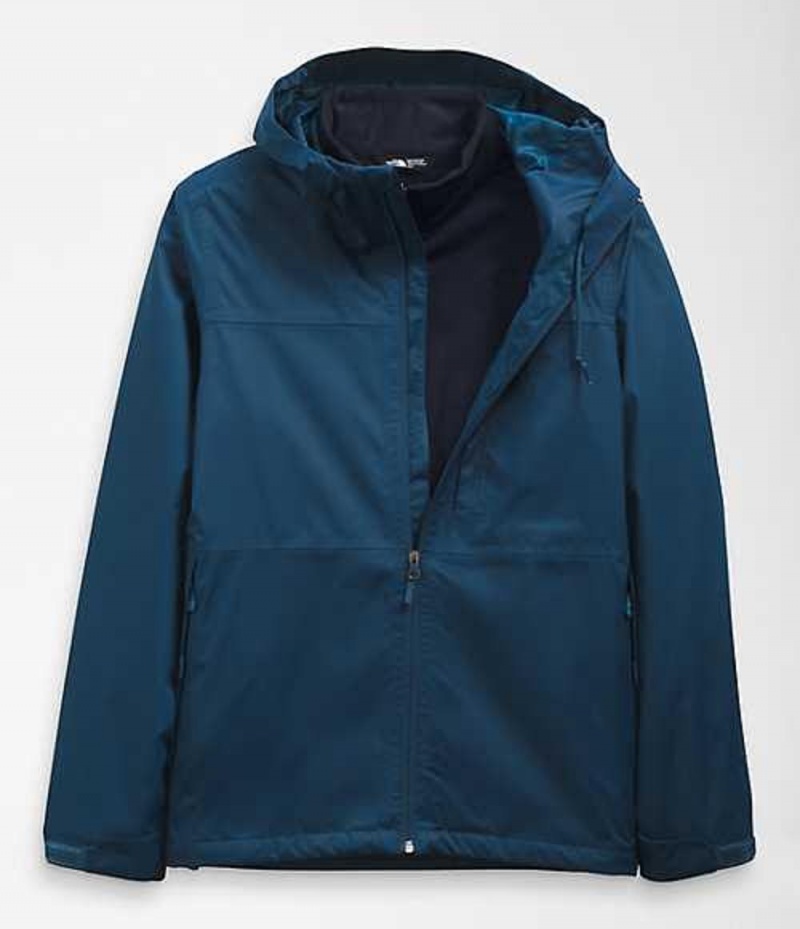 Chaqueta Plumas The North Face Arrowood Triclimate® Hombre Azules Azul Marino | 6721438-OY