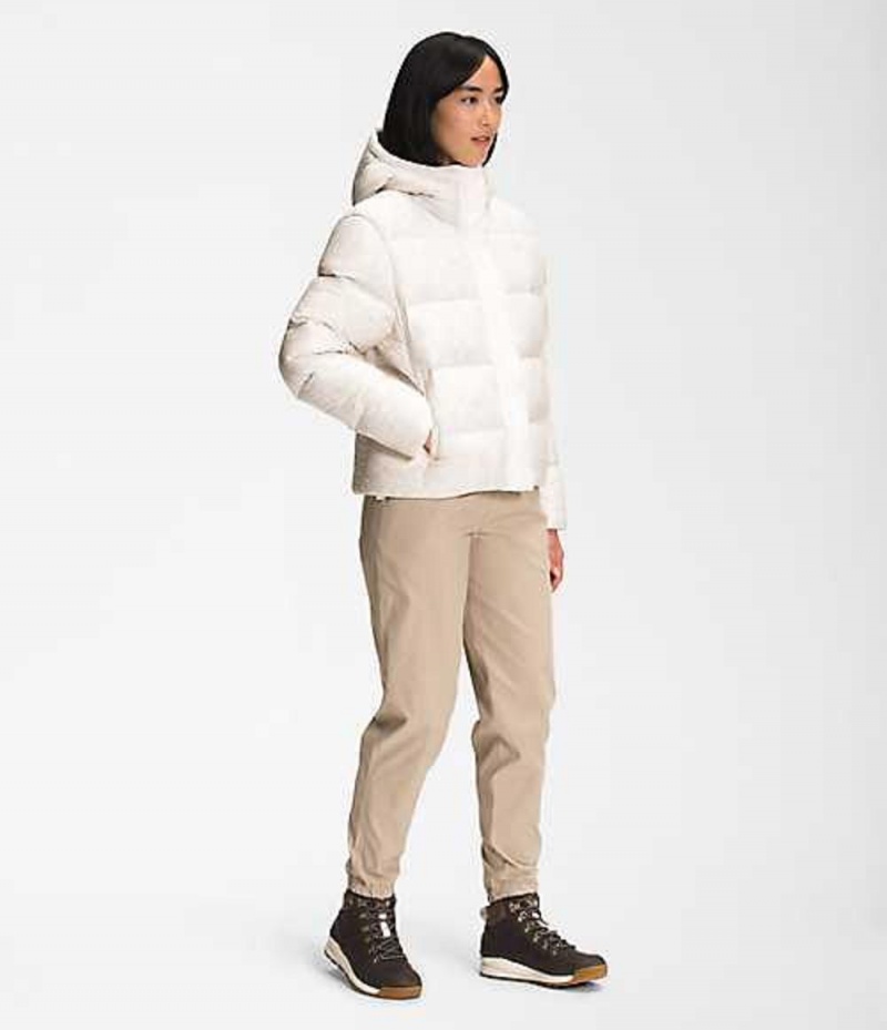 Chaqueta Plumas The North Face City Standard Mujer Blancas | 0749682-ZG