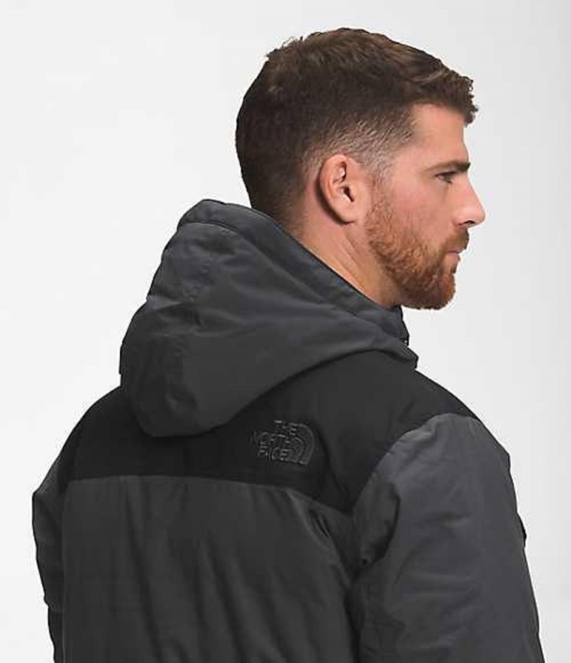 Chaqueta Plumas The North Face Gotham Hombre Gris Negras | 7246351-DZ