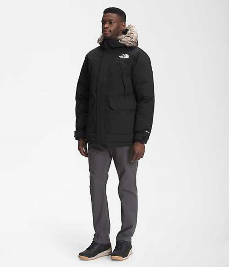 Chaqueta Plumas The North Face McMurdo Hombre Negras | 3827614-WF