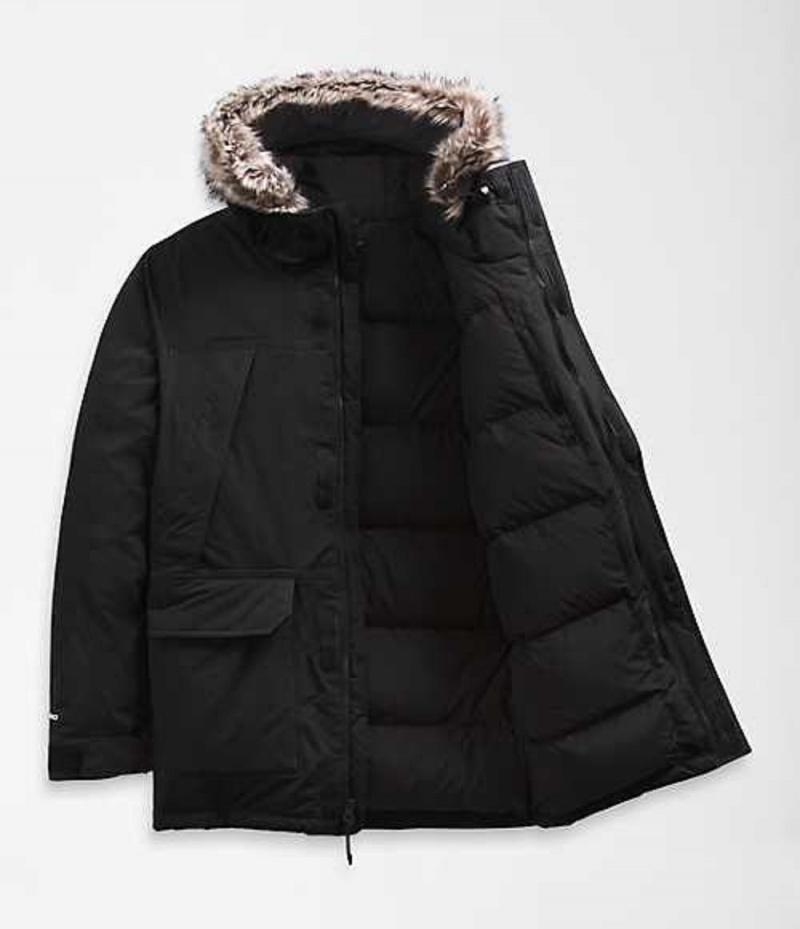 Chaqueta Plumas The North Face McMurdo Hombre Negras | 3827614-WF