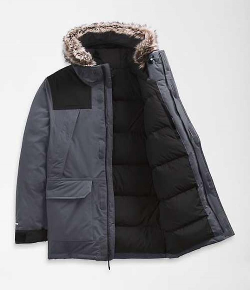 Chaqueta Plumas The North Face McMurdo Hombre Gris | 7642159-SR