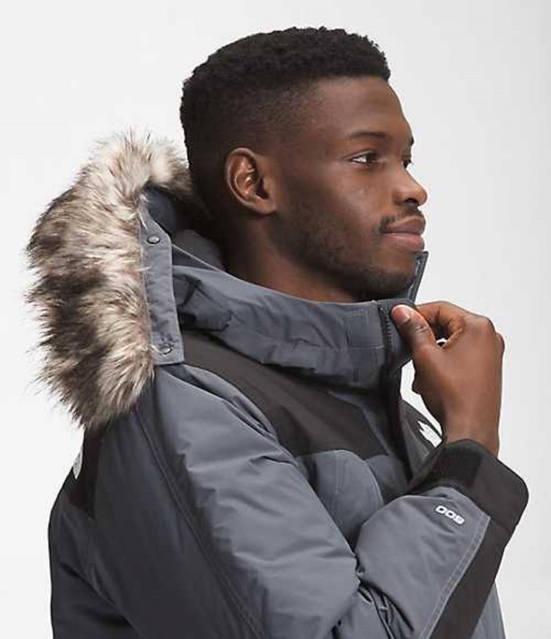 Chaqueta Plumas The North Face McMurdo Hombre Gris | 7642159-SR