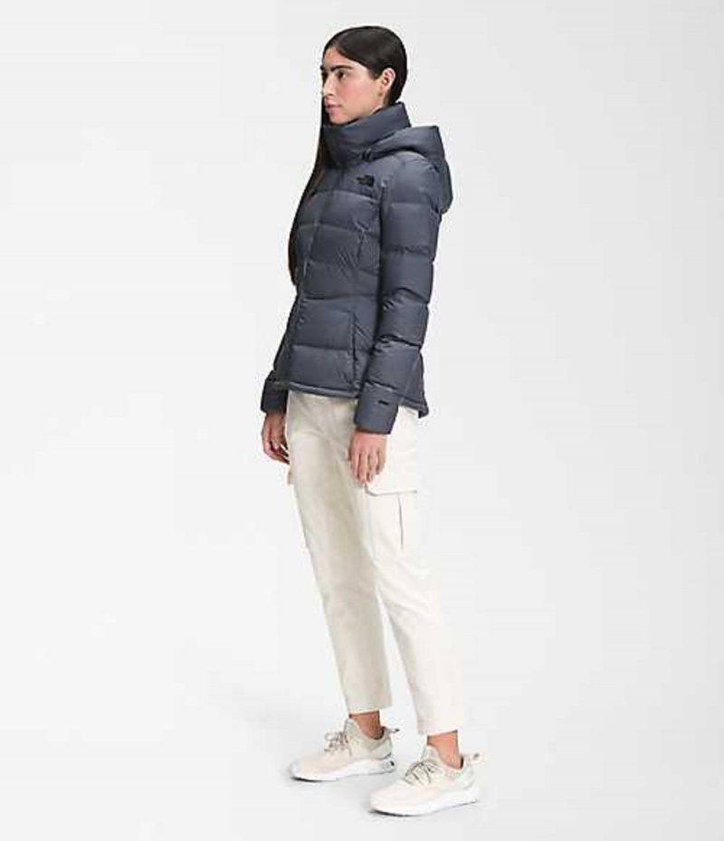 Chaqueta Plumas The North Face Metropolis Mujer Gris | 6872450-MT