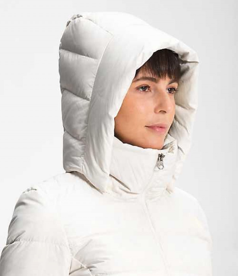 Chaqueta Plumas The North Face Metropolis Mujer Blancas | 8926314-TG