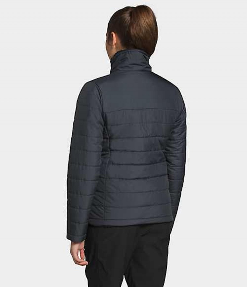 Chaqueta Plumas The North Face Mossbud Mujer Gris Negras | 6738509-EW