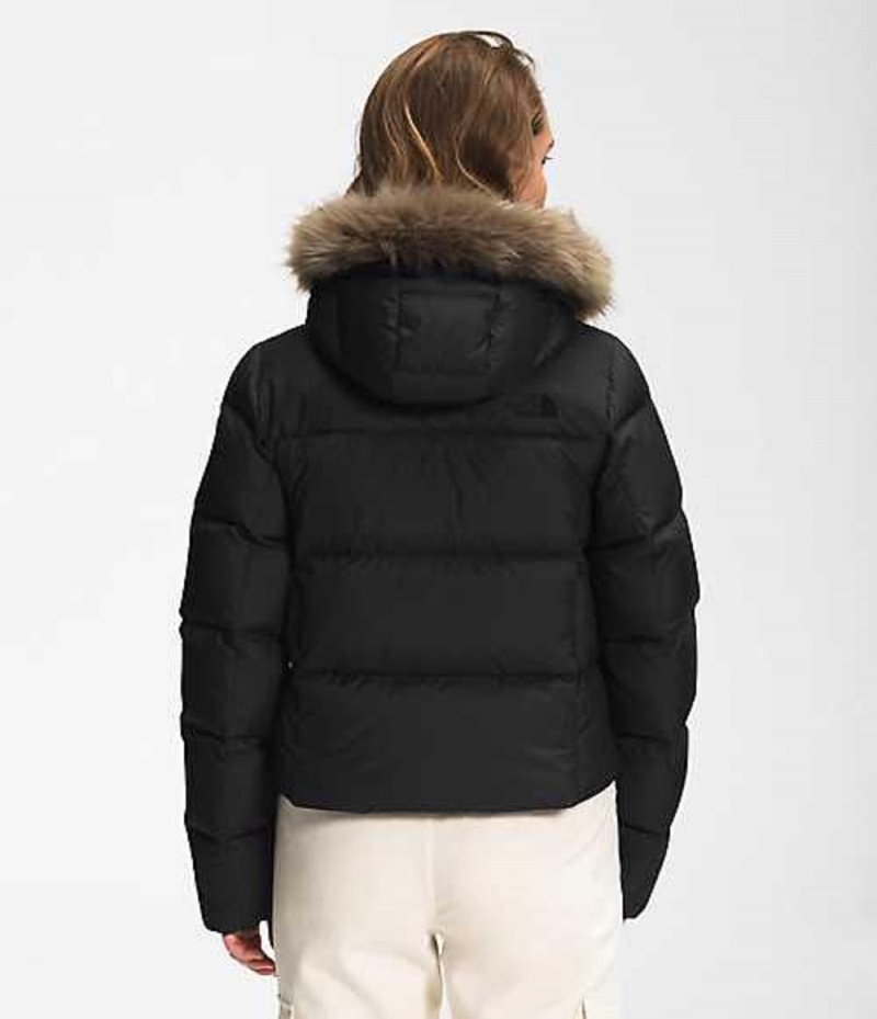 Chaqueta Plumas The North Face New Dealio Mujer Negras | 5263487-RN