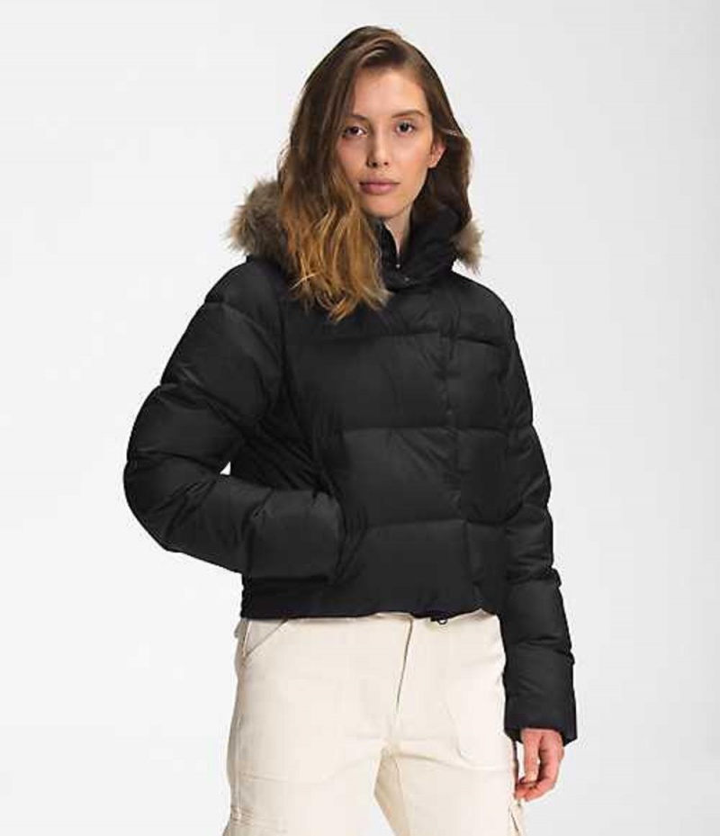 Chaqueta Plumas The North Face New Dealio Mujer Negras | 5263487-RN