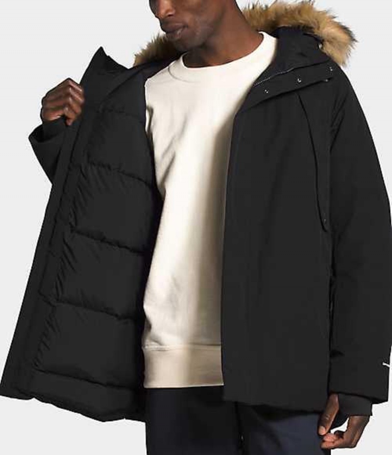 Chaqueta Plumas The North Face New Outerboroughs Hombre Negras | 6592874-IQ