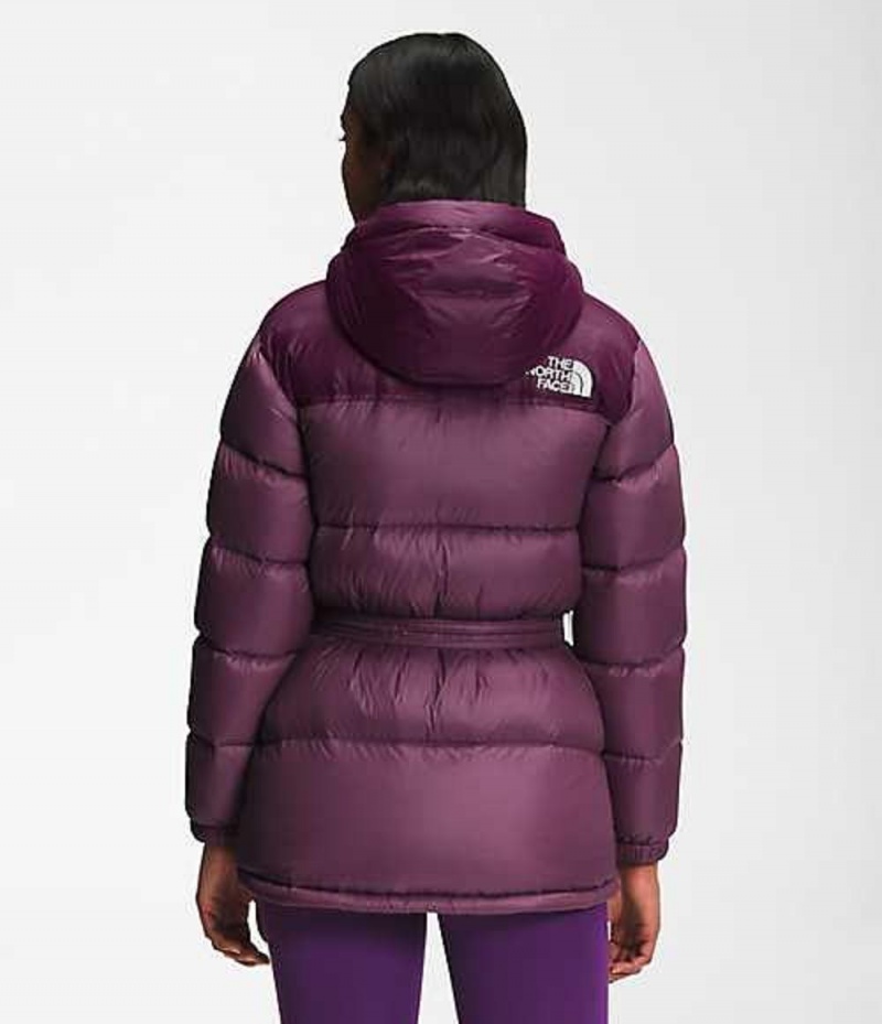 Chaqueta Plumas The North Face Nuptse Mujer Moradas Burdeos | 9748025-QI