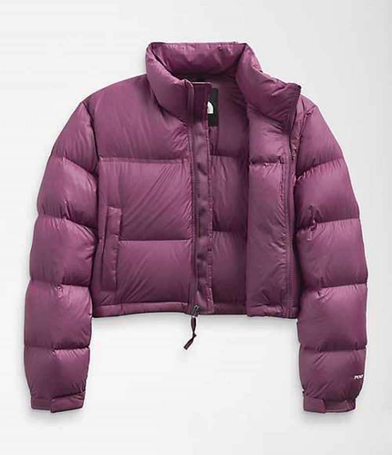 Chaqueta Plumas The North Face Nuptse Mujer Moradas | 7306219-TP