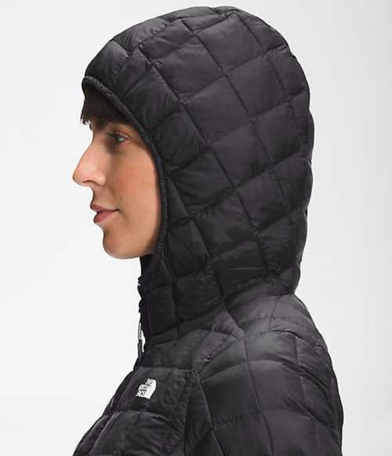 Chaqueta Plumas The North Face ThermoBall™ Eco Mujer Negras | 6739504-KG