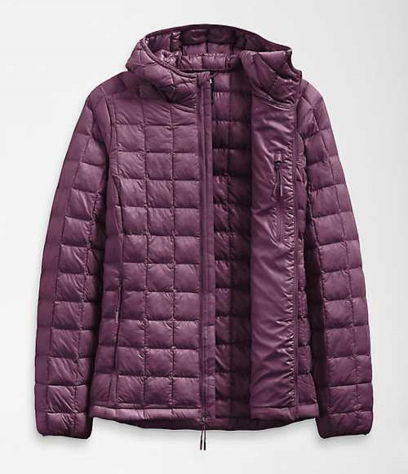 Chaqueta Plumas The North Face ThermoBall™ Eco Mujer Burdeos | 7982316-DU