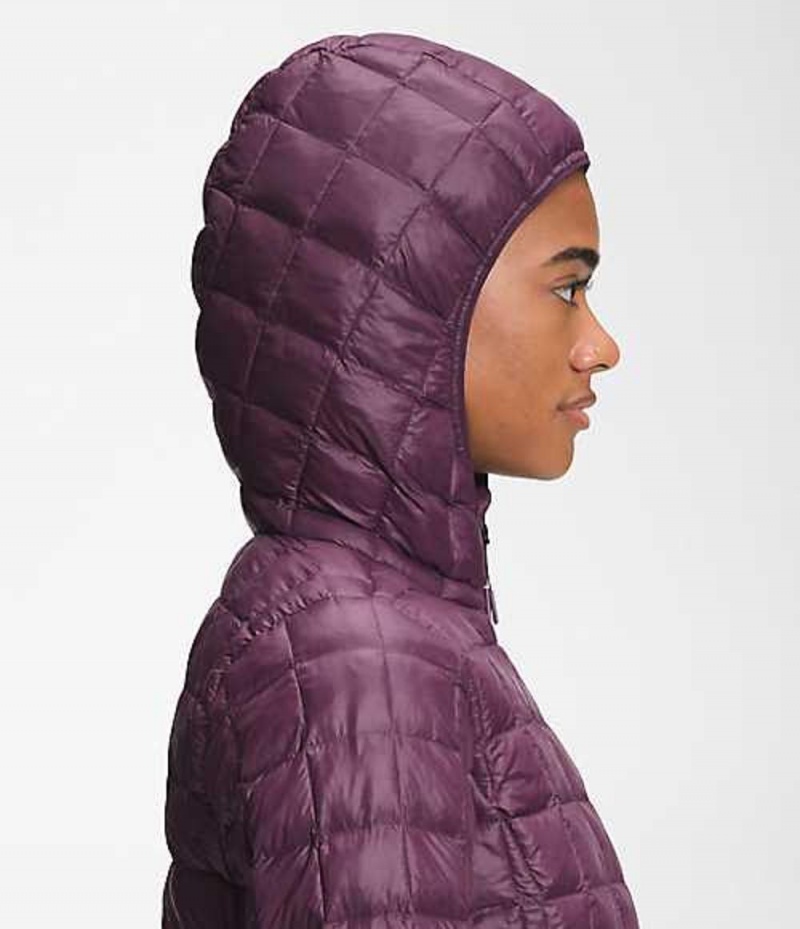 Chaqueta Plumas The North Face ThermoBall™ Eco Mujer Burdeos | 7982316-DU