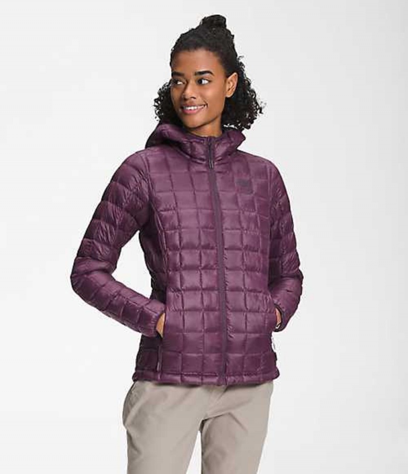 Chaqueta Plumas The North Face ThermoBall™ Eco Mujer Burdeos | 7982316-DU