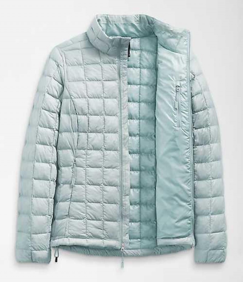 Chaqueta Plumas The North Face ThermoBall™ Eco Mujer Plateadas Azules | 6509173-XR