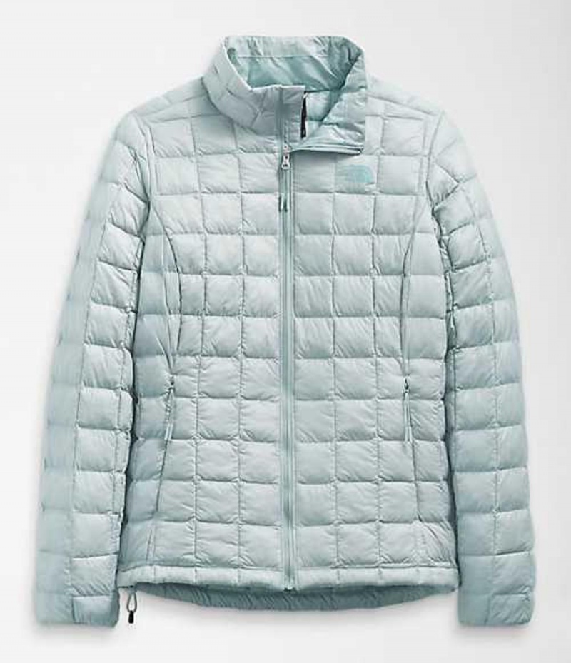 Chaqueta Plumas The North Face ThermoBall™ Eco Mujer Plateadas Azules | 6509173-XR